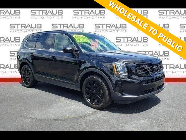 Ebony Black 2021 Kia Telluride SUV / Crossover All-Wheel Drive 8-Speed Automatic