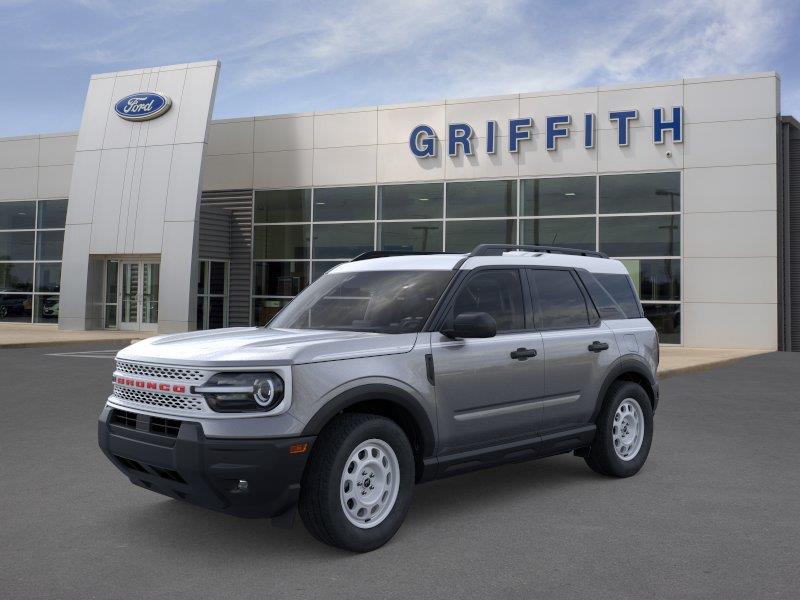 Carbonized Gray Metallic 2025 Ford Bronco Sport SUV / Crossover All-Wheel Drive 8-Speed Automatic
