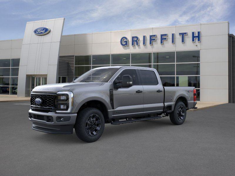 Gray 2026 Ford F-250 Super Duty Pickup Truck Four-Wheel Drive Automatic