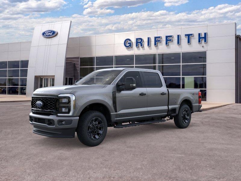 Gray 2026 Ford F-250 Super Duty Pickup Truck Four-Wheel Drive Automatic
