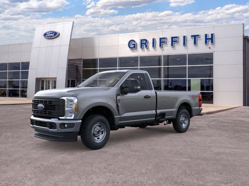 Gray 2026 Ford F-250 Super Duty Pickup Truck Four-Wheel Drive Automatic