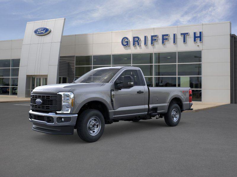 Gray 2026 Ford F-250 Super Duty Pickup Truck Four-Wheel Drive Automatic
