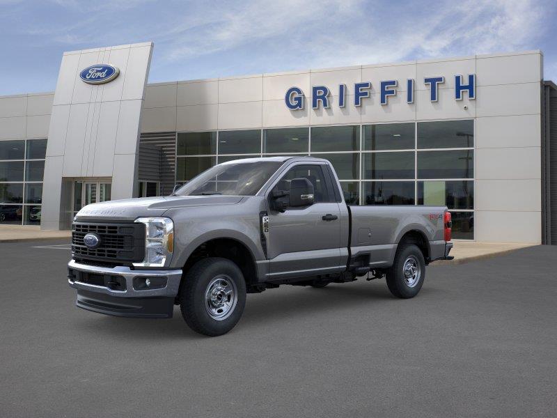 Gray 2026 Ford F-250 Super Duty Pickup Truck Four-Wheel Drive Automatic
