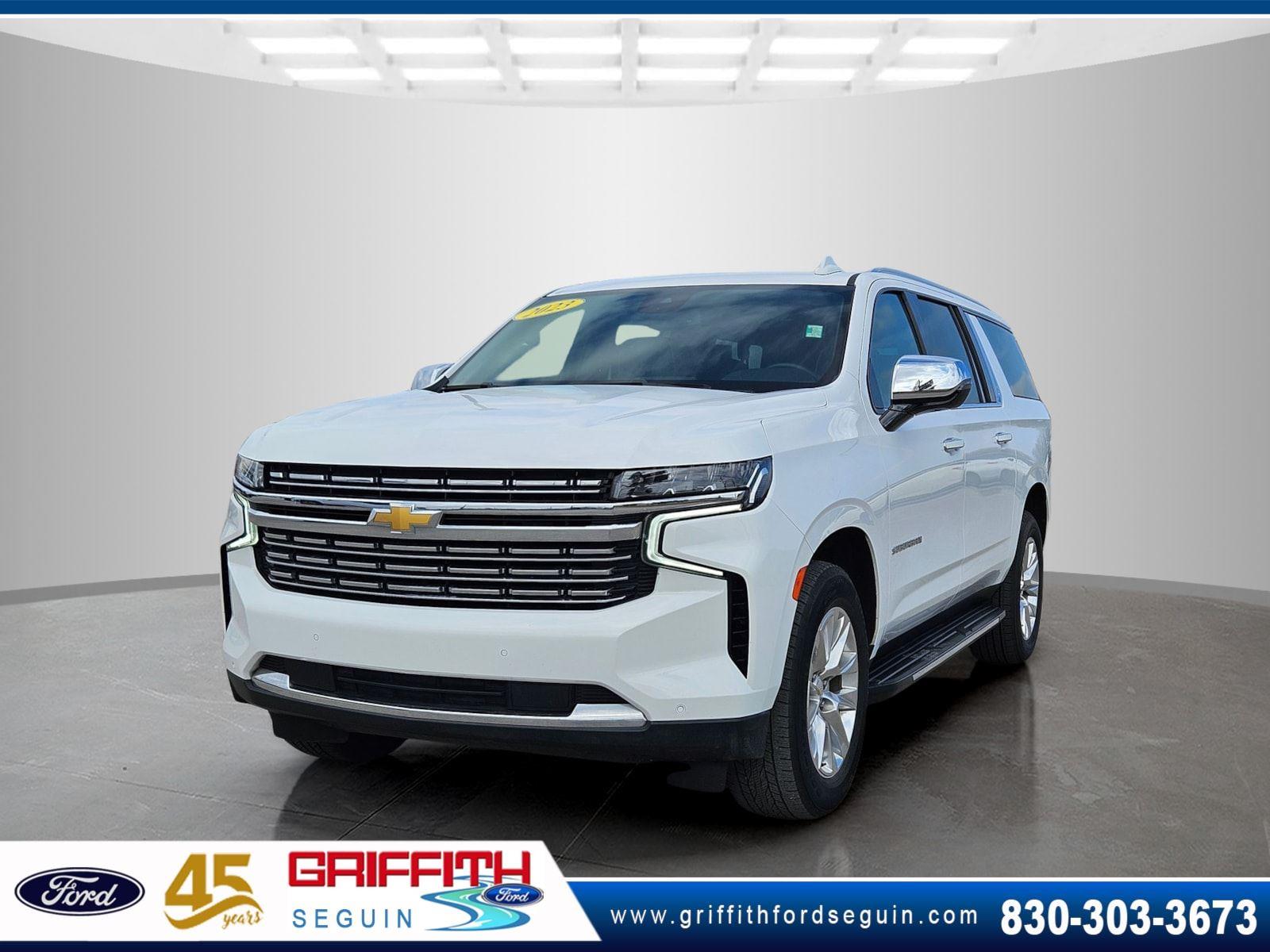 Summit White 2023 Chevrolet Suburban Premier RWD SUV / Crossover 4X2 Automatic
