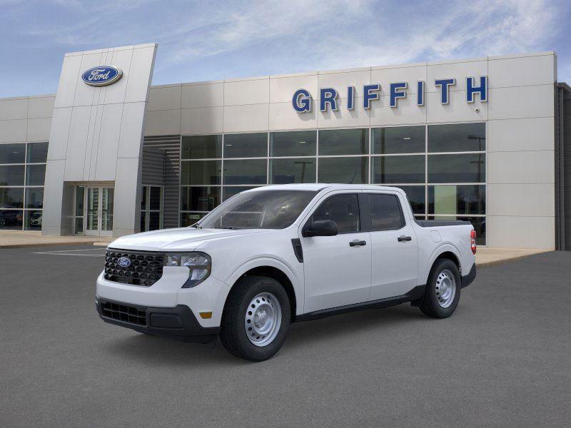 White 2026 Ford Maverick XL SuperCrew FWD Pickup Truck Front-Wheel Drive Continuously Variable Transmission