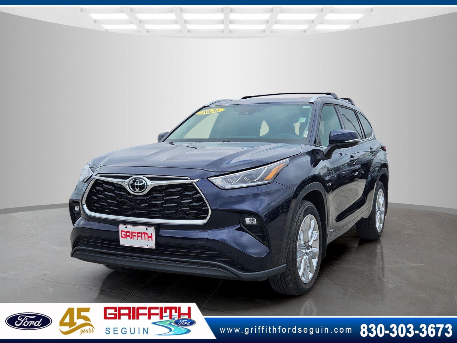 Blue 2026 Toyota Highlander Hybrid Limited AWD SUV / Crossover All-Wheel Drive