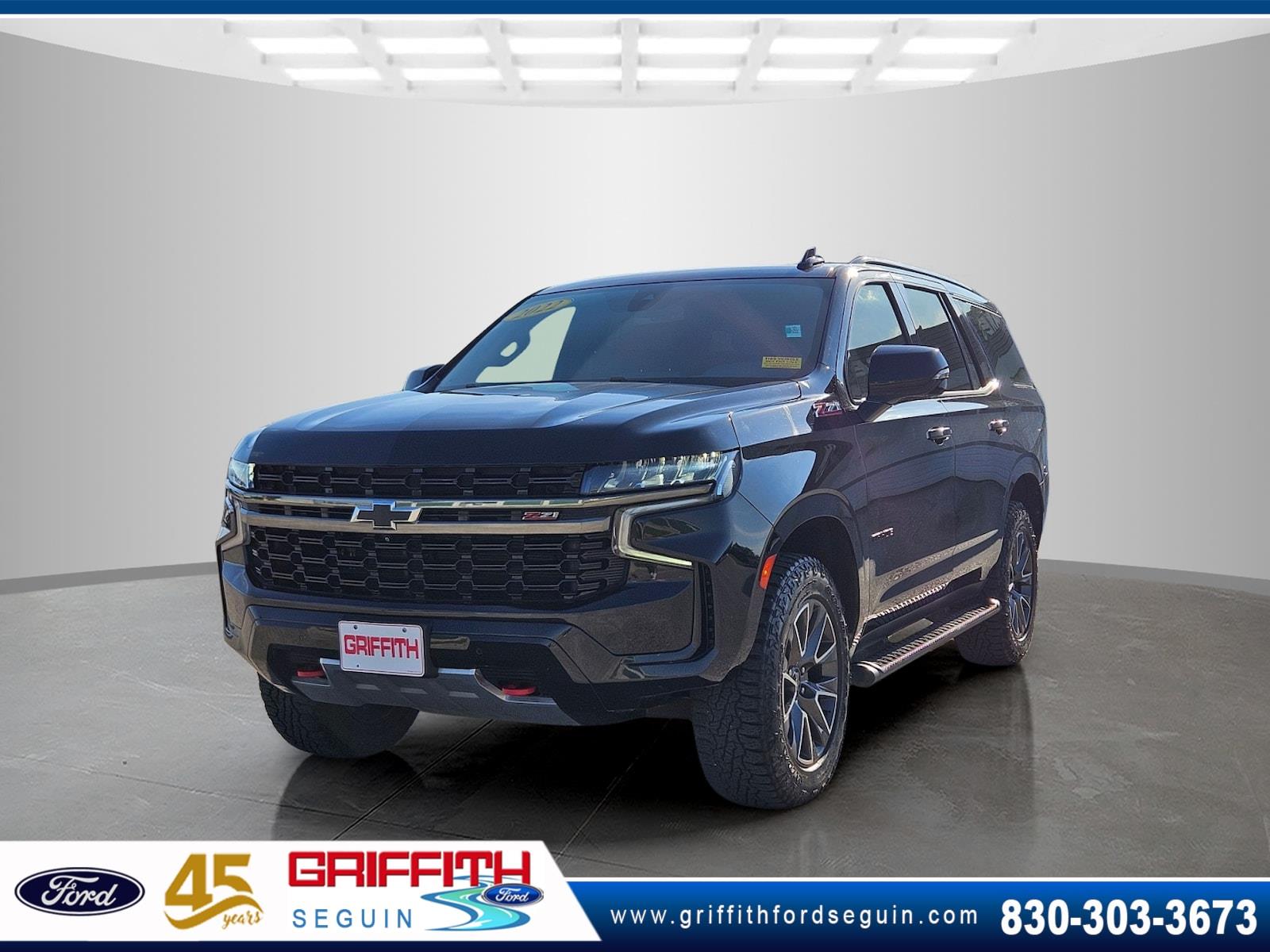 Black 2022 Chevrolet Tahoe SUV / Crossover Four-Wheel Drive Automatic