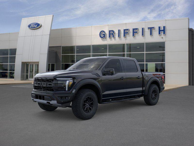 Agate Black Metallic 2026 Ford F-150 Raptor SuperCrew 4WD Pickup Truck Four-Wheel Drive Automatic