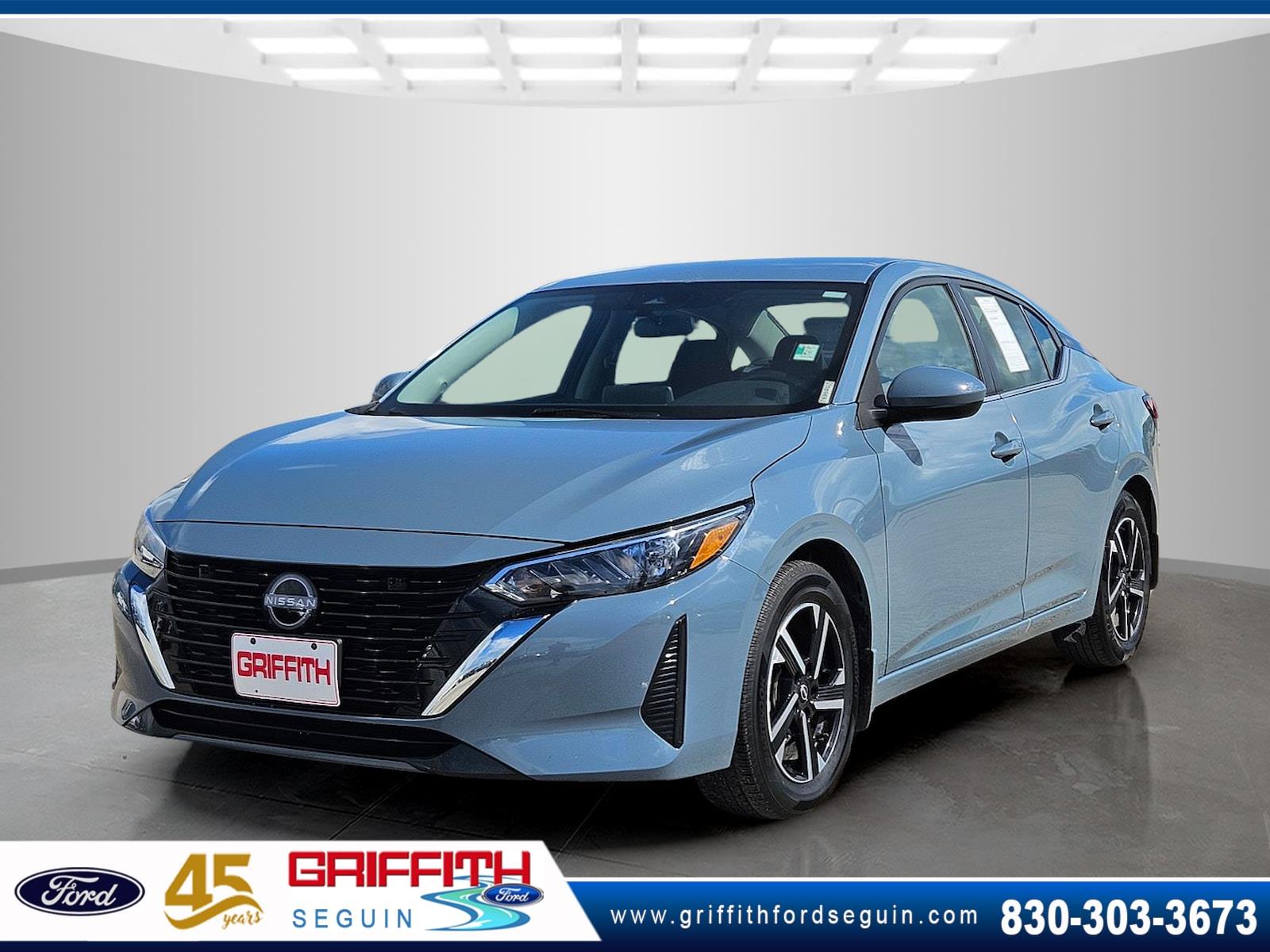Atlantic Gray Metallic 2025 Nissan Sentra Sedan Front-Wheel Drive Continuously Variable Transmission