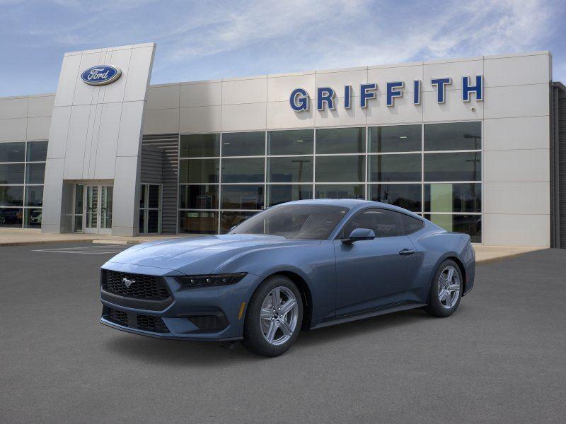 Blue 2026 Ford Mustang Coupe Rear-Wheel Drive Automatic