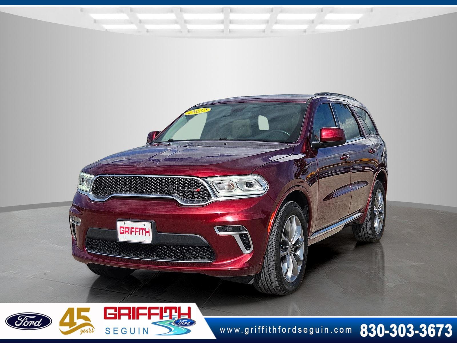 Octane Red Pearlcoat 2022 Dodge Durango SUV / Crossover All-Wheel Drive 8-Speed Automatic