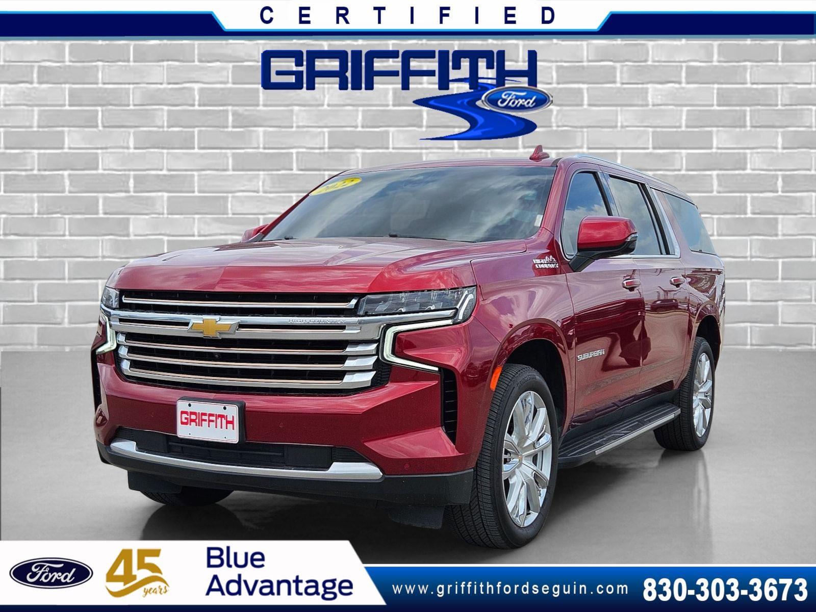 Cherry Red Tintcoat 2022 Chevrolet Suburban SUV / Crossover Four-Wheel Drive Automatic