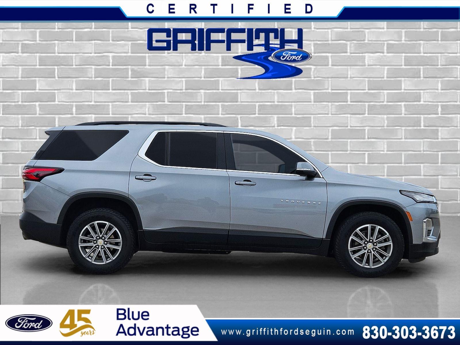 Sterling Gray Metallic 2023 Chevrolet Traverse SUV / Crossover Four-Wheel Drive 9-Speed Automatic