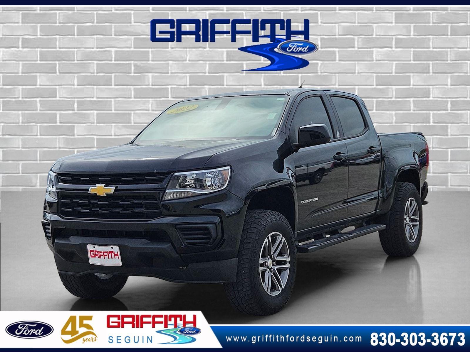 Black 2022 Chevrolet Colorado Pickup Truck 4X2 6-Speed Automatic