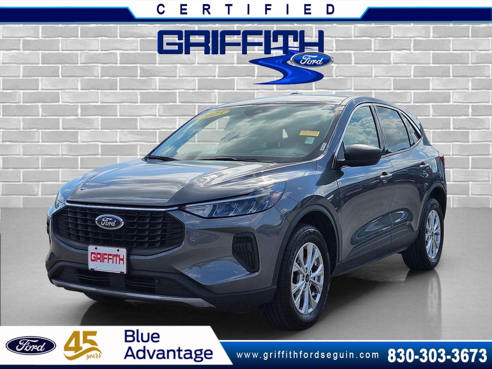 Iconic Silver Metallic 2023 Ford Escape SUV / Crossover All-Wheel Drive 8-Speed Automatic