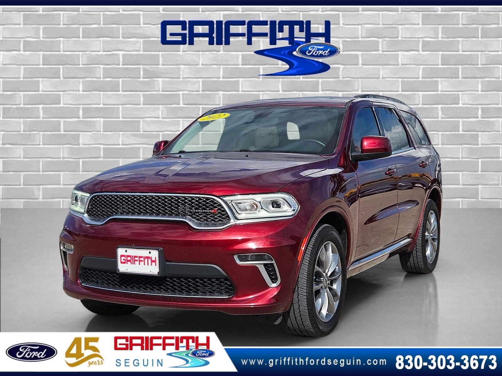 Octane Red Pearlcoat 2022 Dodge Durango SUV / Crossover All-Wheel Drive 8-Speed Automatic