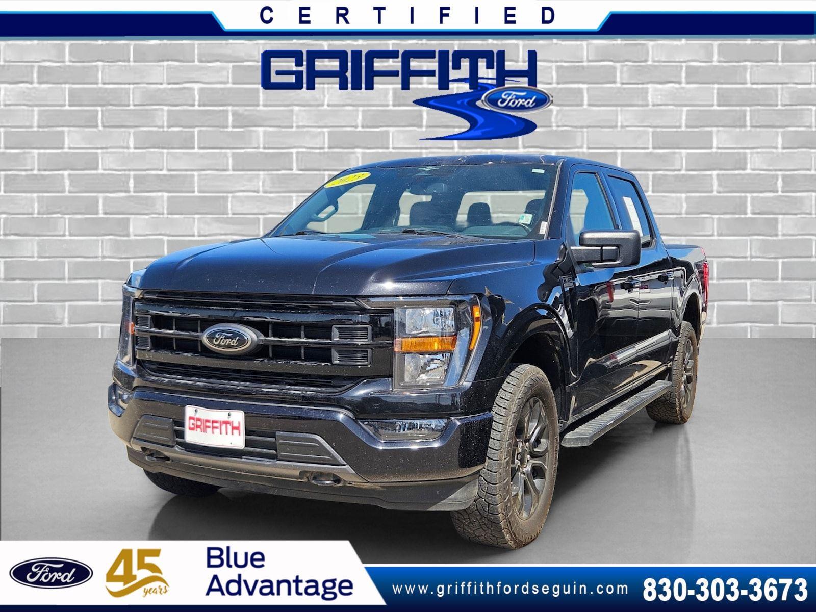 Agate Black Metallic 2023 Ford F-150 Pickup Truck Four-Wheel Drive Automatic