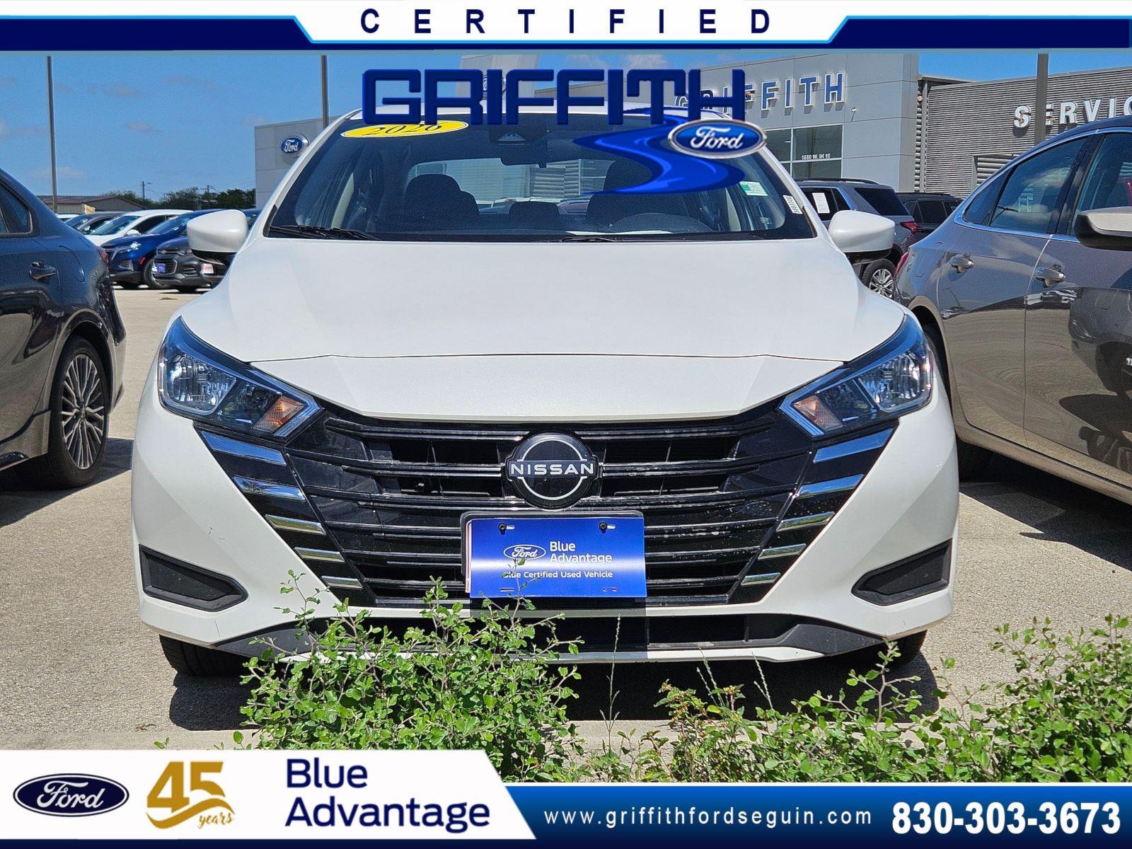 Aspen White Tricoat 2024 Nissan Versa Sedan Front-Wheel Drive Continuously Variable Transmission