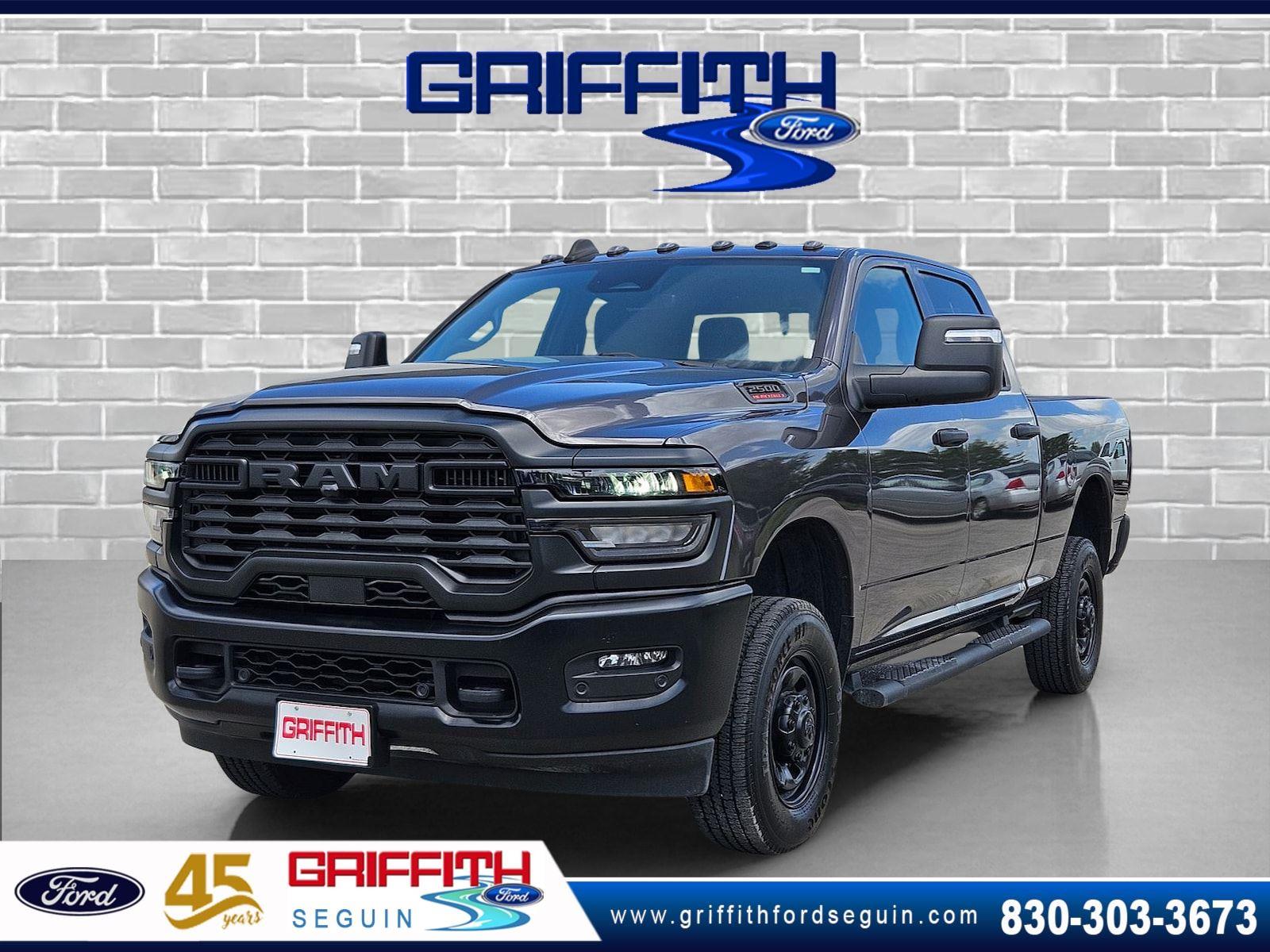 Gray (Granite Crystal Metallic Clearcoat) 2025 RAM 2500 Pickup Truck Four-Wheel Drive 8-Speed Automatic