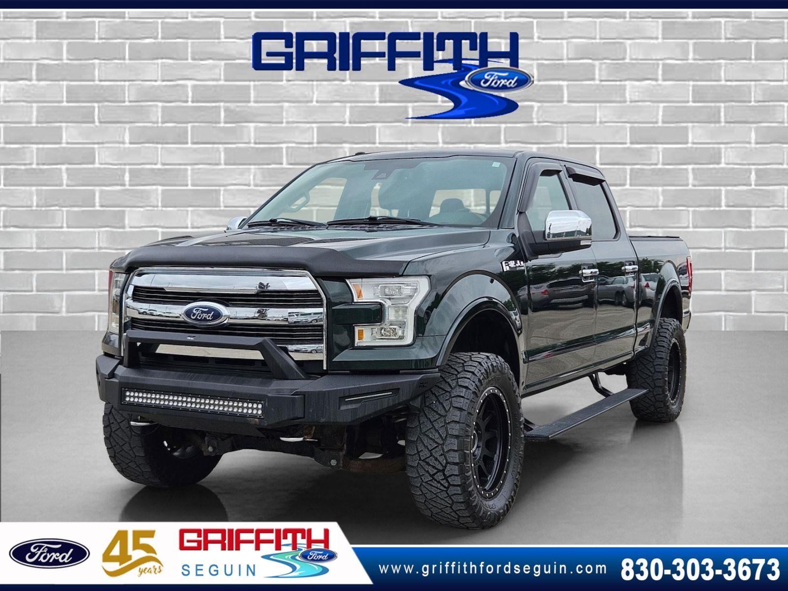 Green Gem Metallic 2016 Ford F-150 Pickup Truck Four-Wheel Drive 6-Speed Automatic