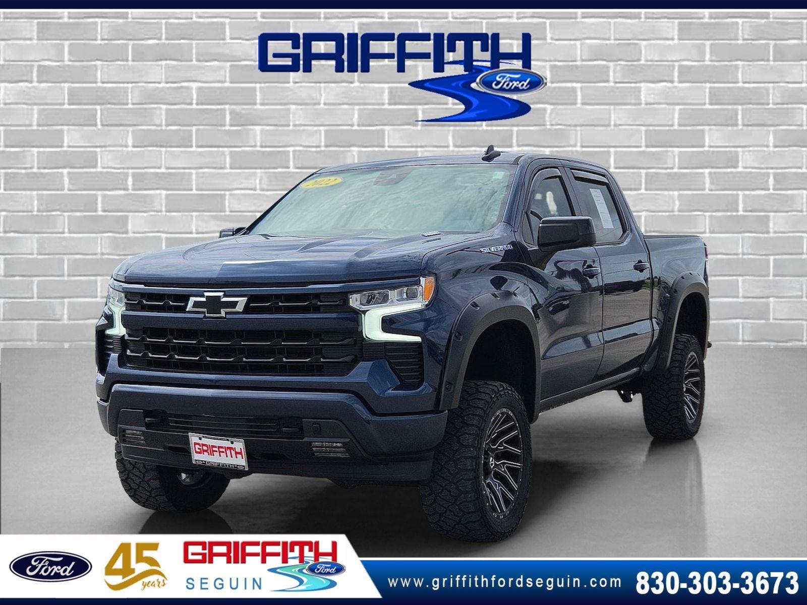 Northsky Blue Metallic 2022 Chevrolet Silverado 1500 Pickup Truck 4X2 Automatic