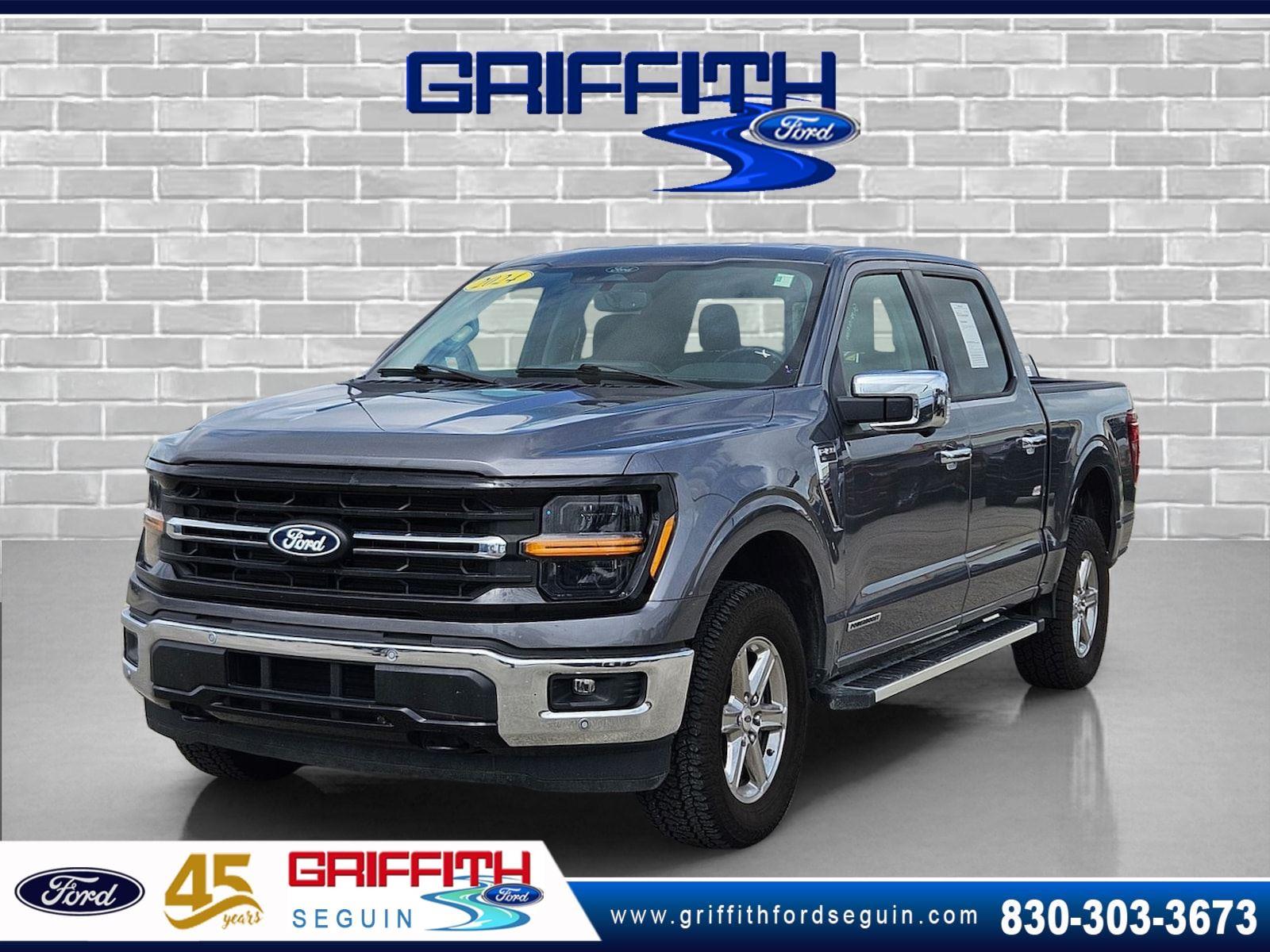 Carbonized Gray Metallic 2024 Ford F-150 Pickup Truck Four-Wheel Drive Automatic