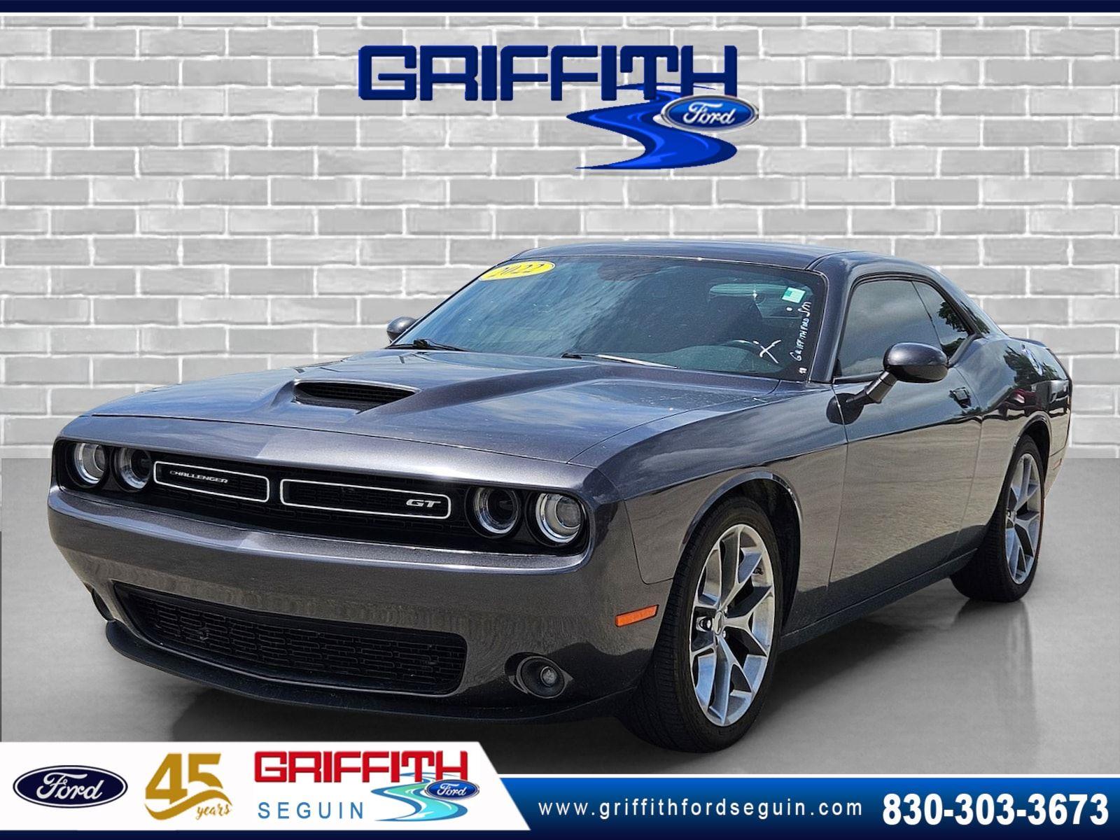 Gray (Granite Pearlcoat) 2022 Dodge Challenger Coupe Rear-Wheel Drive 8-Speed Automatic