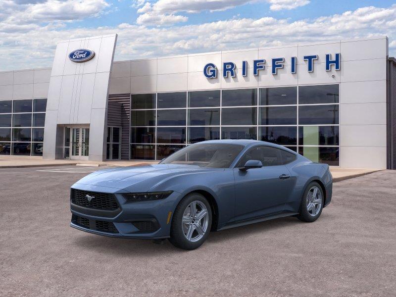 Blue 2026 Ford Mustang Coupe Rear-Wheel Drive Automatic