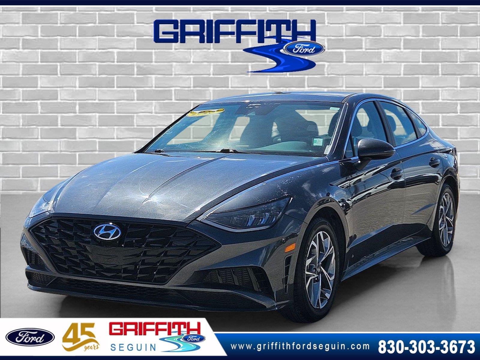 Portofino Gray 2023 Hyundai Sonata Sedan Front-Wheel Drive Automatic