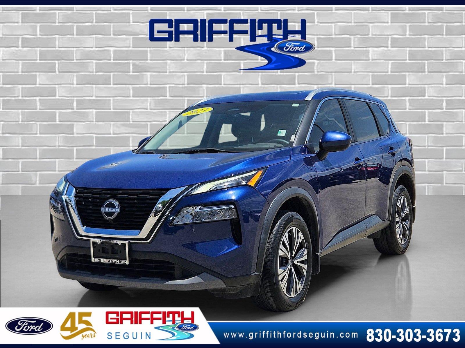 Caspian Blue Metallic 2023 Nissan Rogue SUV / Crossover Front-Wheel Drive Continuously Variable Transmission