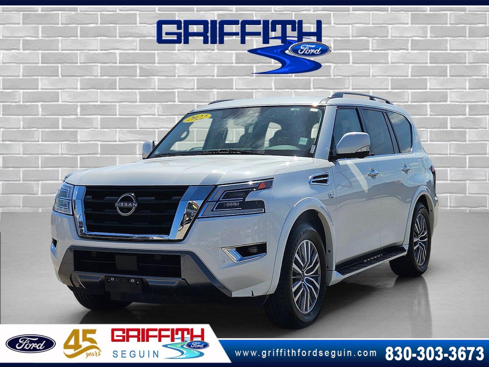 Aspen White TriCoat Pearl 2022 Nissan Armada SUV / Crossover 4X2 Automatic