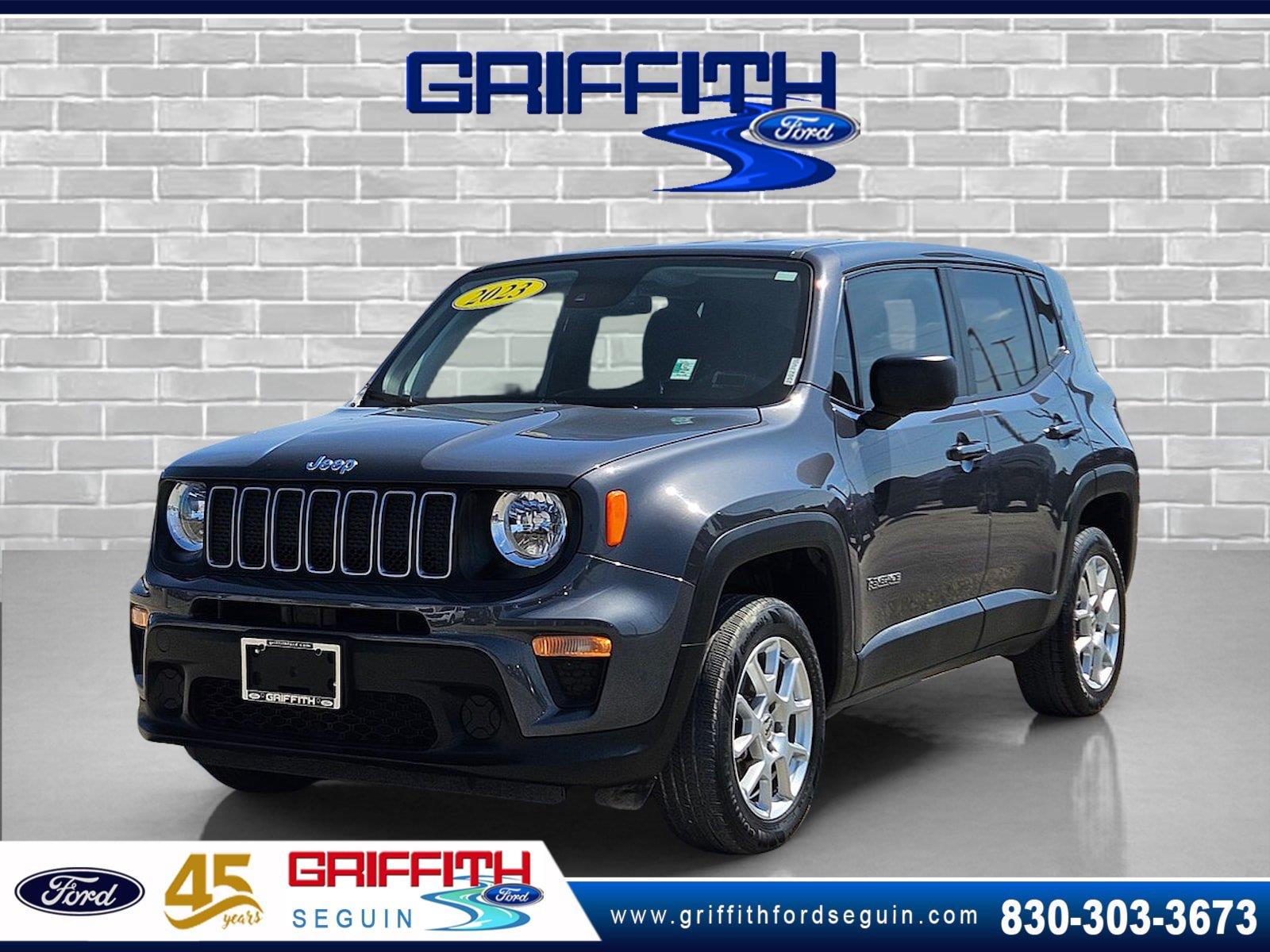 Graphite Gray 2023 Jeep Renegade SUV / Crossover Four-Wheel Drive 9-Speed Automatic