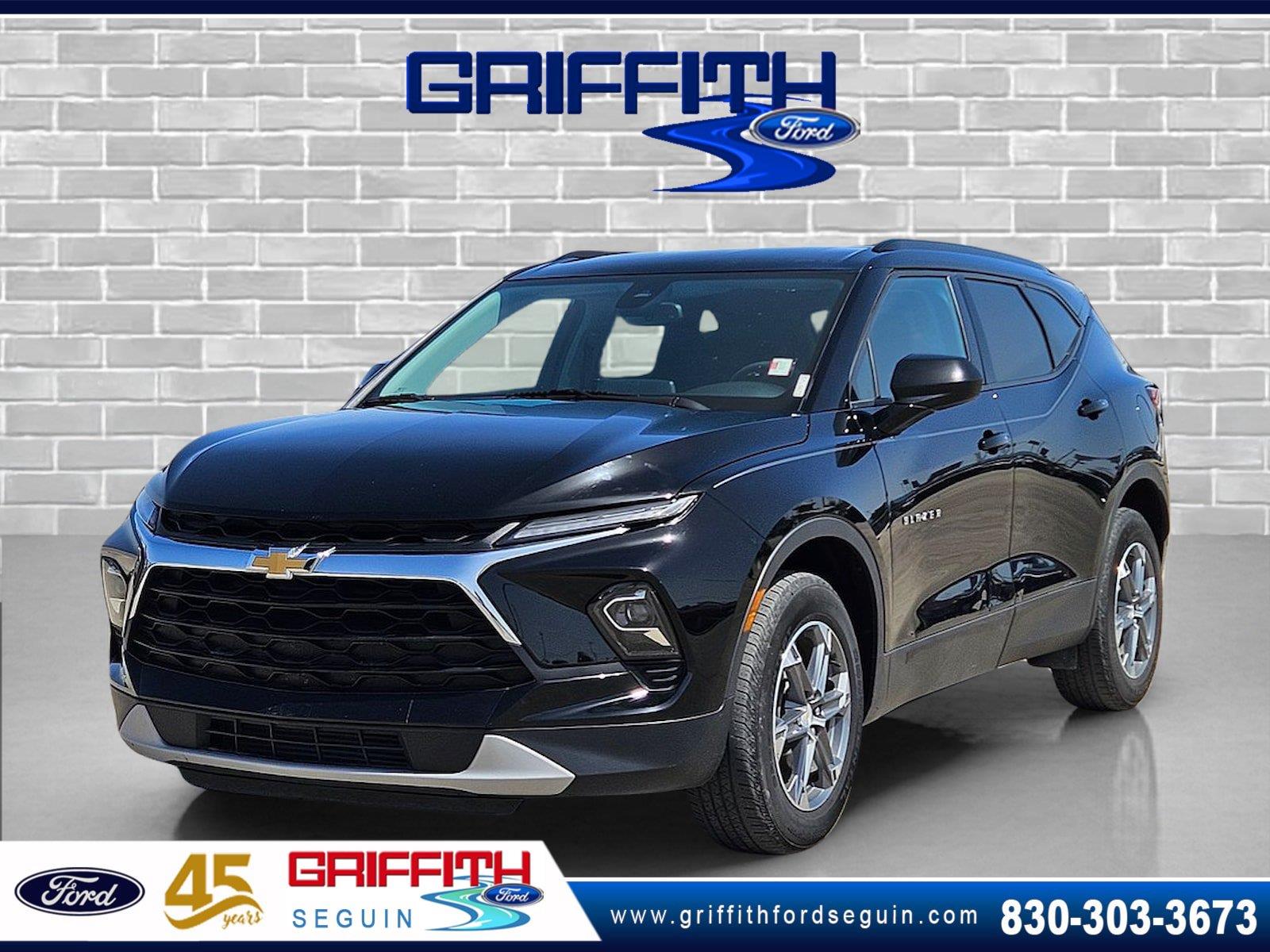 Black 2023 Chevrolet Blazer SUV / Crossover Front-Wheel Drive 9-Speed Automatic