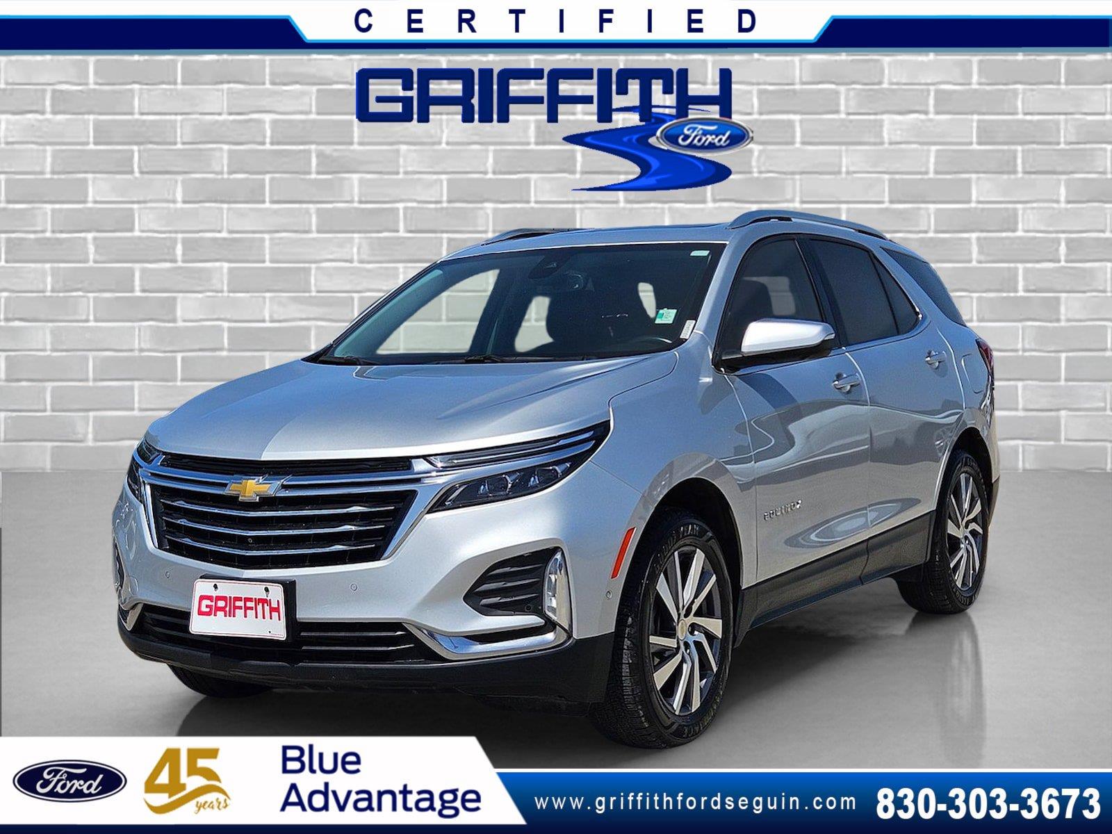 Silver Ice Metallic 2022 Chevrolet Equinox SUV / Crossover Four-Wheel Drive 6-Speed Automatic