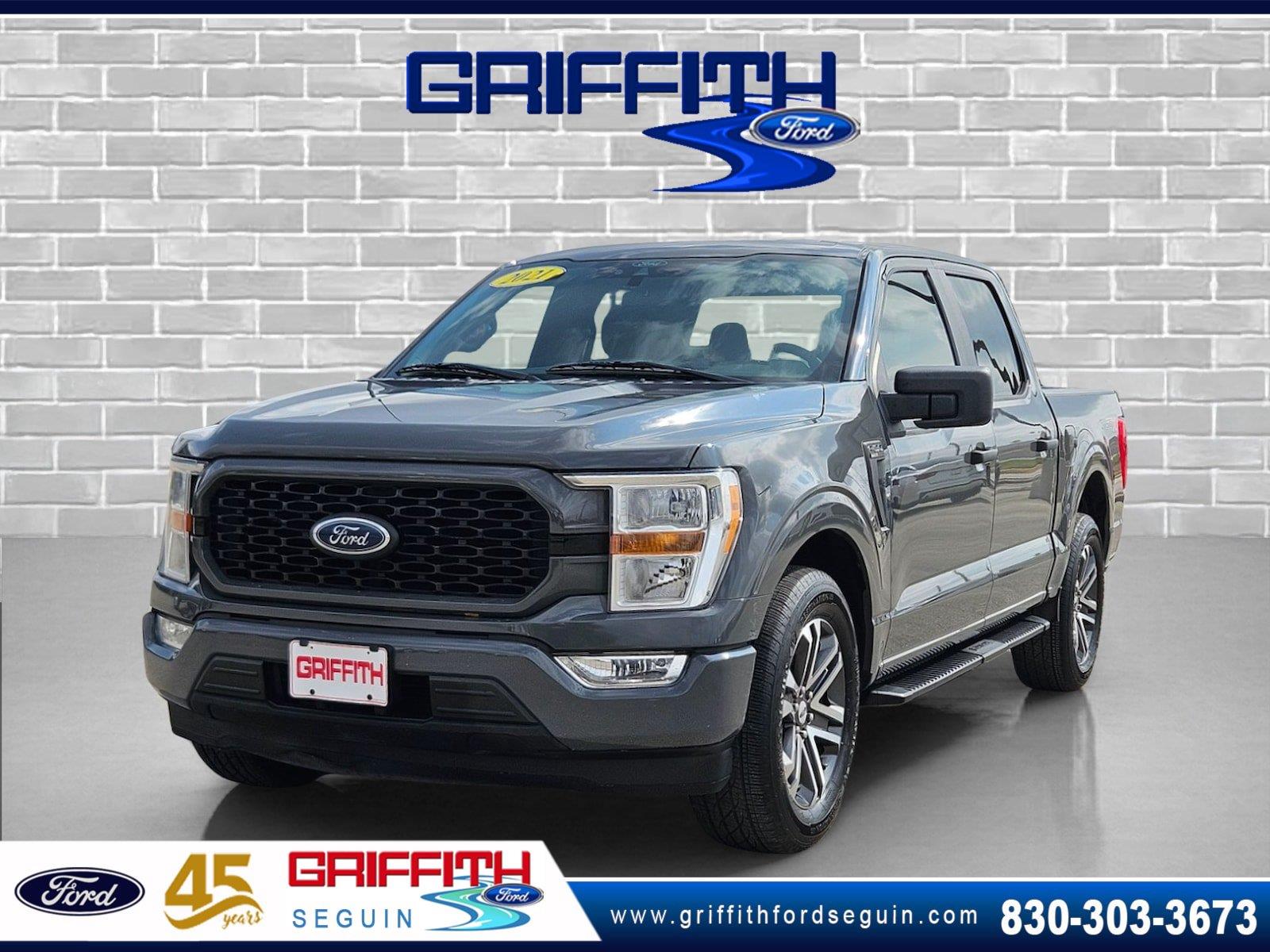 Gray (Lead Foot) 2021 Ford F-150 Pickup Truck 4X2 Automatic