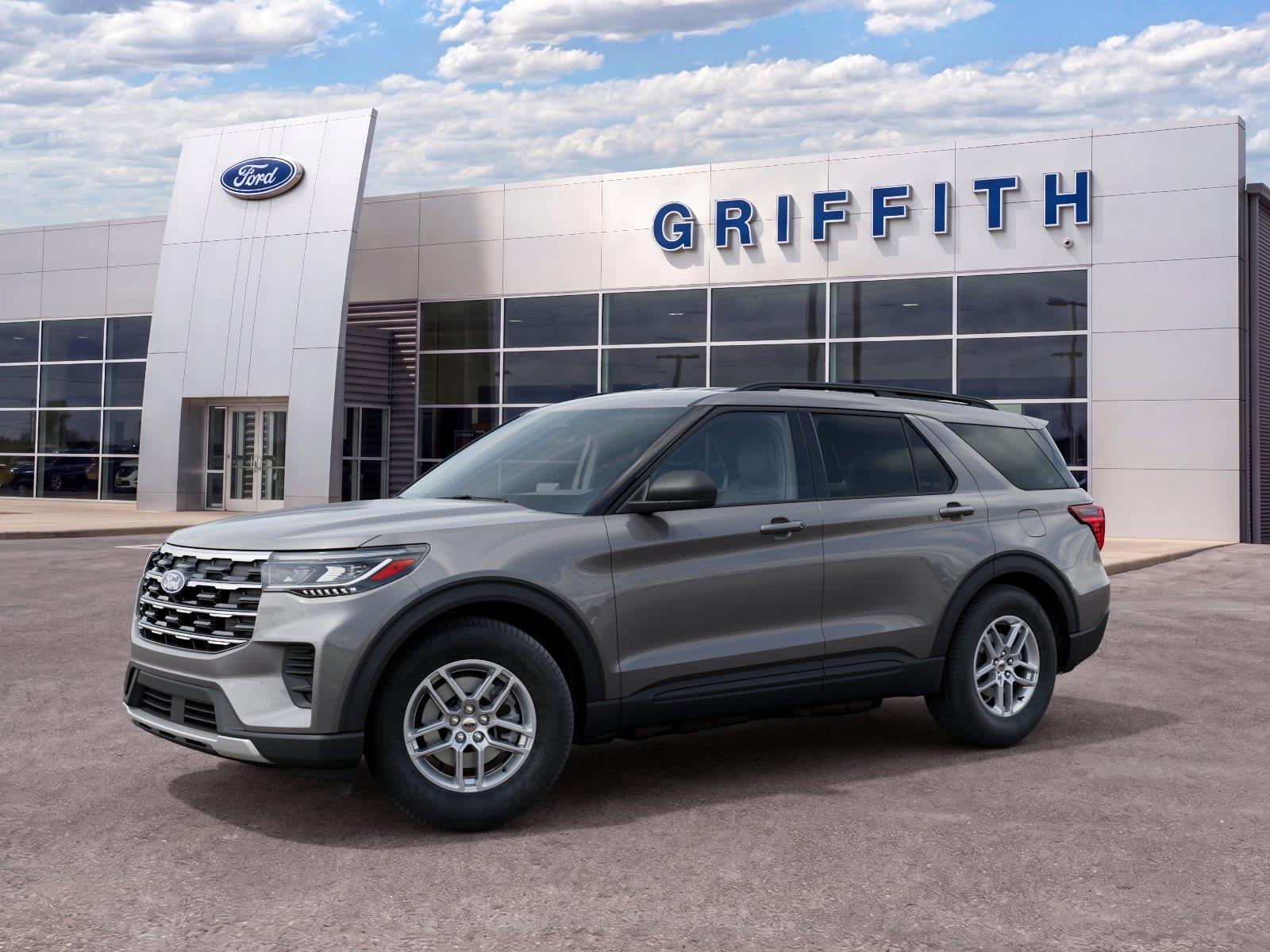 Gray 2027 Ford Explorer SUV / Crossover Rear-Wheel Drive Automatic