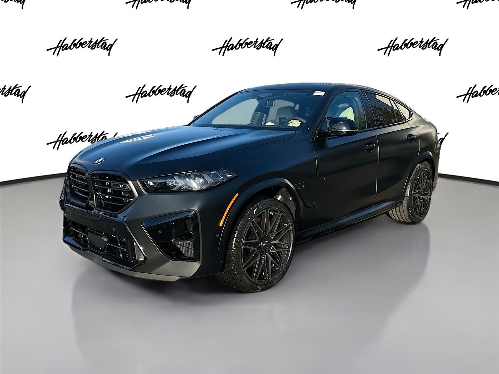 Frozen Black Metallic 2026 BMW X6 M Competition AWD SUV / Crossover All-Wheel Drive Automatic