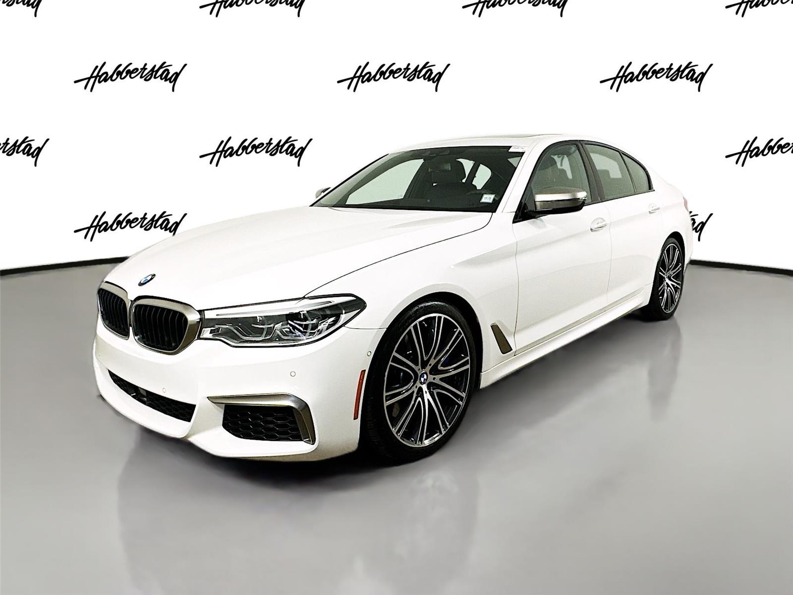 Alpine White 2018 BMW 5 Series M550i xDrive Sedan AWD Sedan All-Wheel Drive Automatic