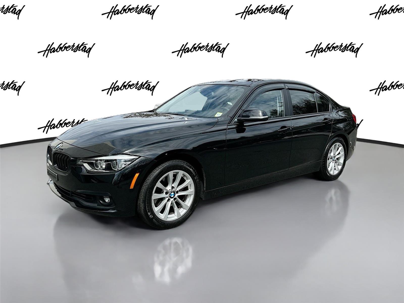 Jet Black 2018 BMW 3 Series 320i Sedan RWD Sedan Rear-Wheel Drive 8-Speed Automatic