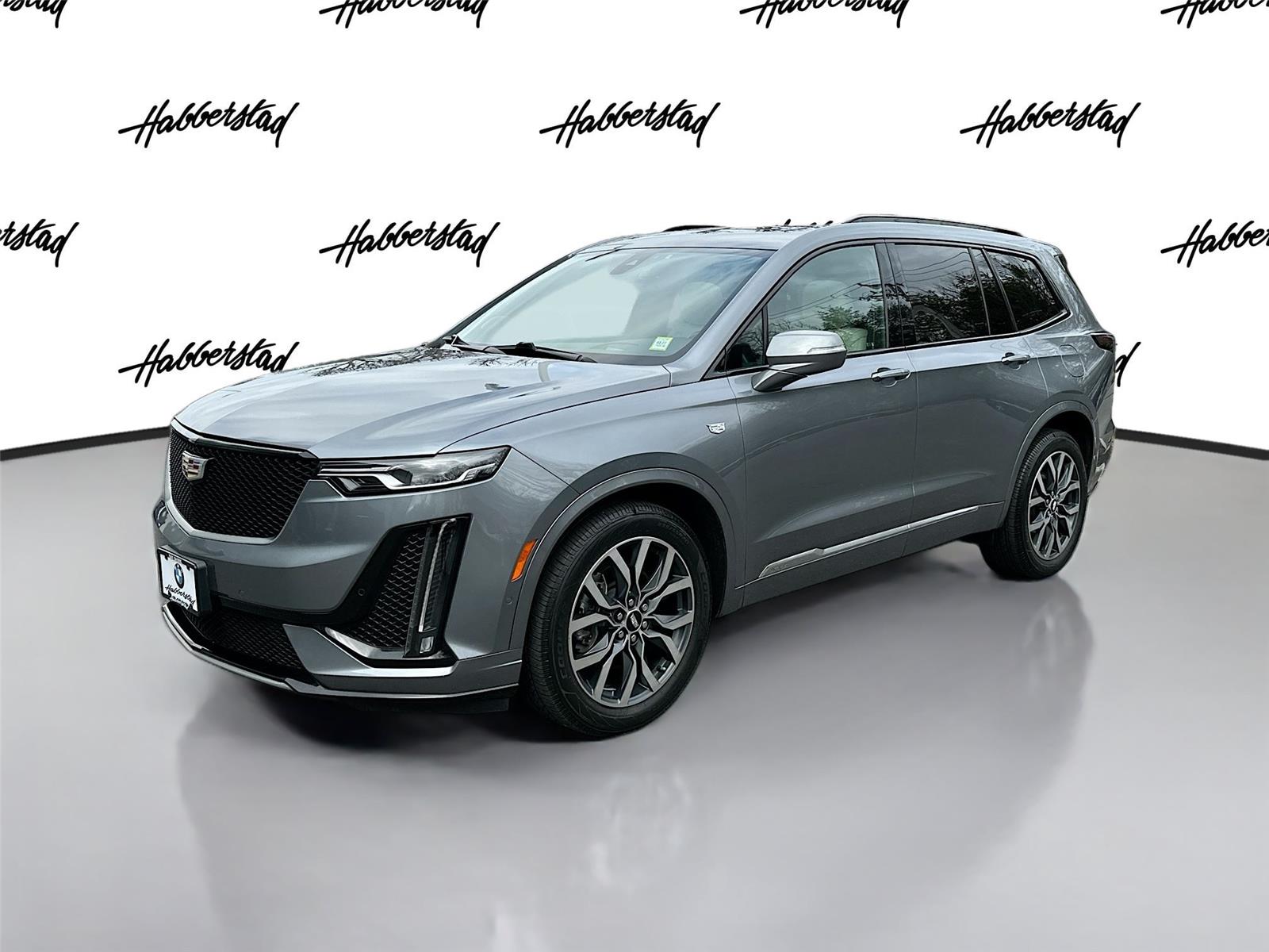 Gray (Satin Steel Metallic) 2021 Cadillac XT6 Sport AWD SUV / Crossover Four-Wheel Drive 9-Speed Automatic