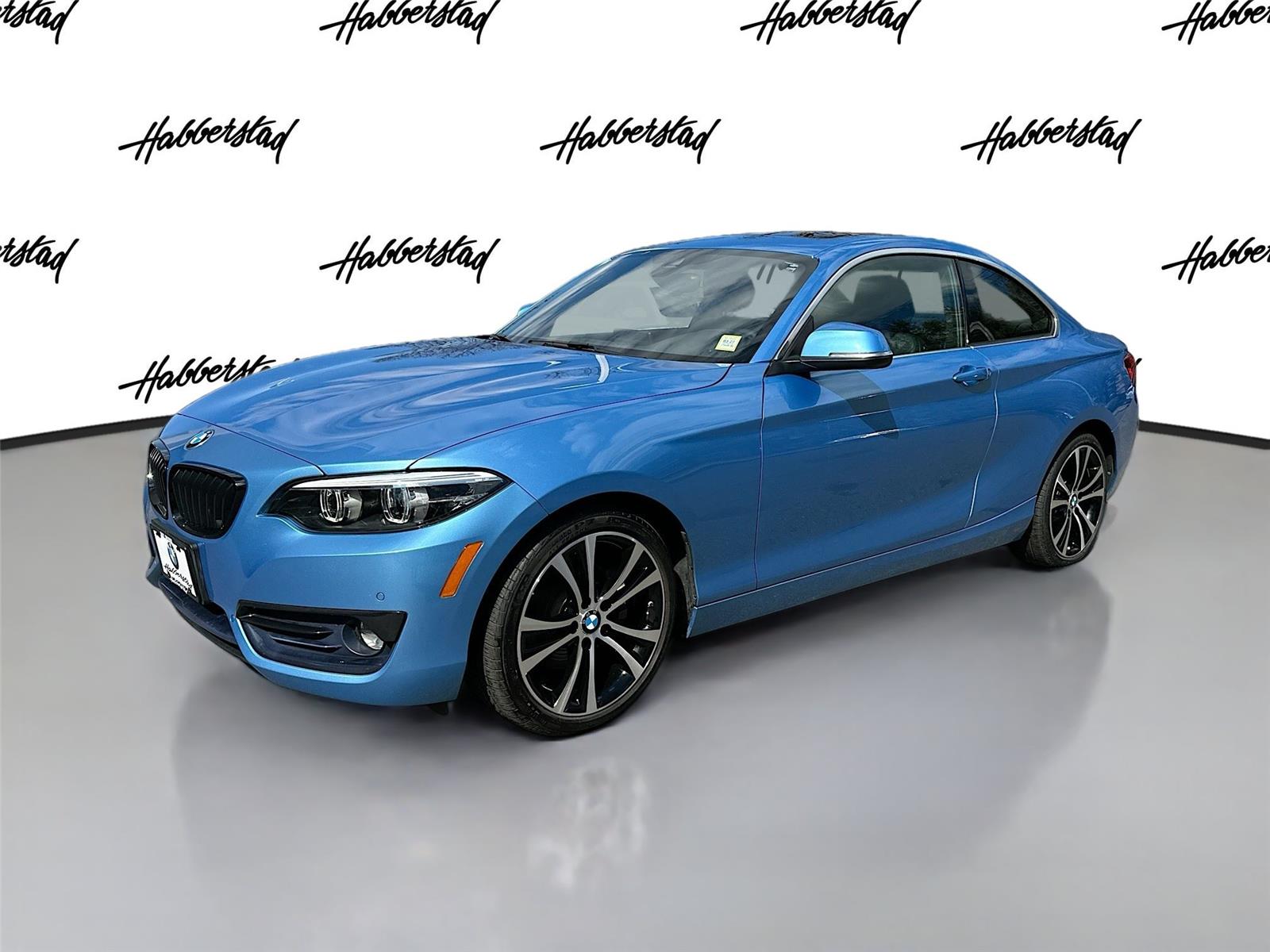 Seaside Blue Metallic 2020 BMW 2 Series 230i xDrive Coupe AWD Coupe All-Wheel Drive Automatic