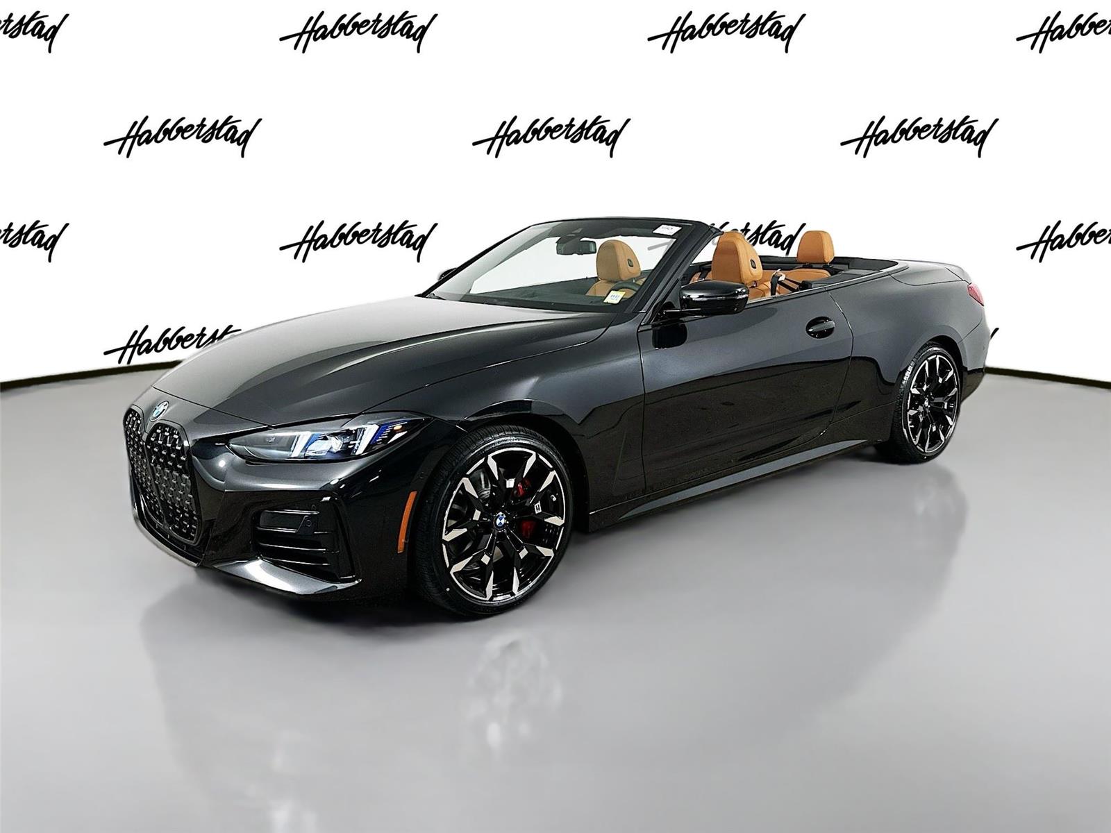 Black Sapphire Metallic 2026 BMW 4 Series 430i Convertible xDrive Convertible All-Wheel Drive Automatic