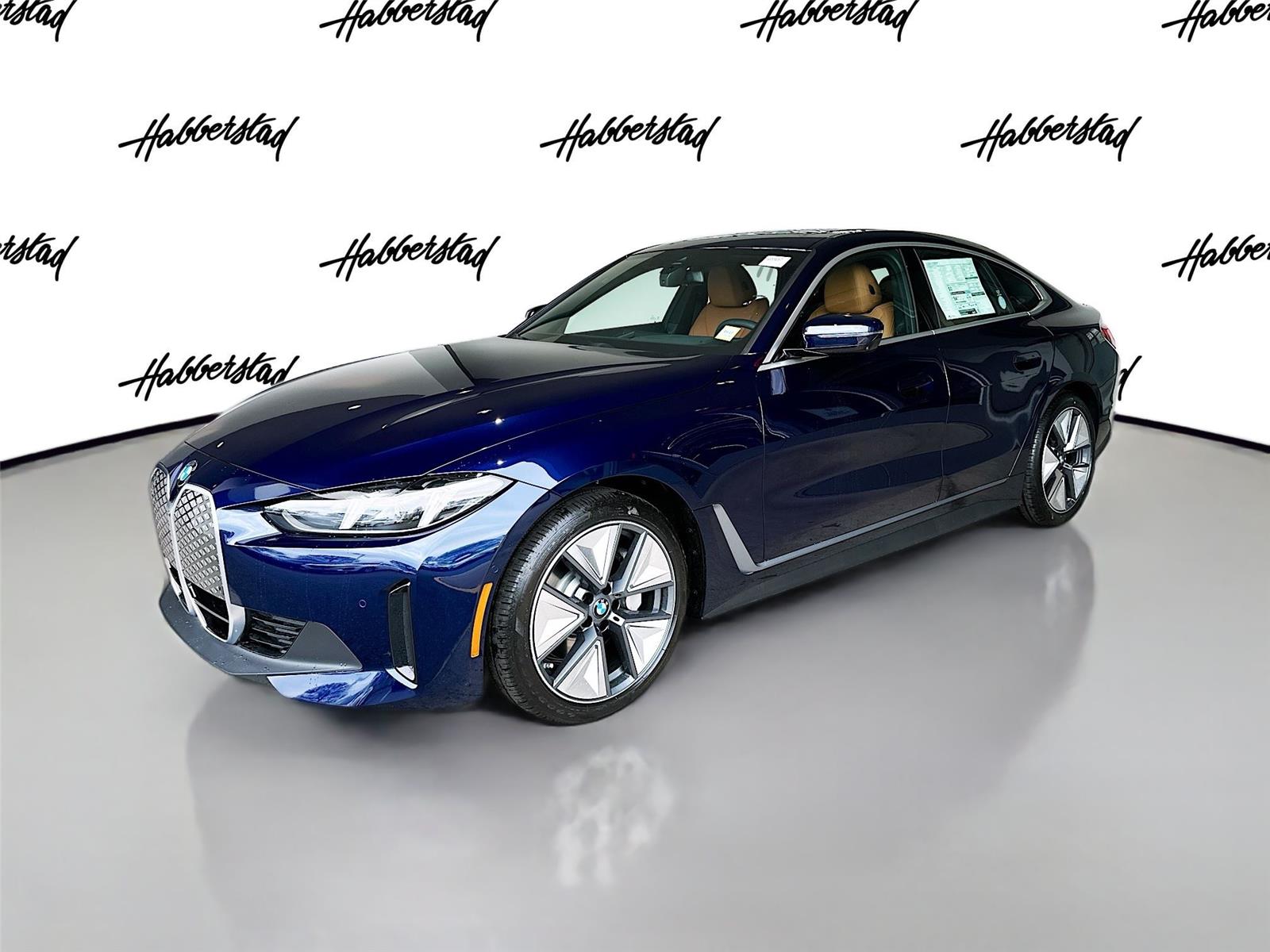 Tanzanite Blue II Metallic 2026 BMW i4 xDrive40 Gran Coupe AWD Sedan All-Wheel Drive Automatic