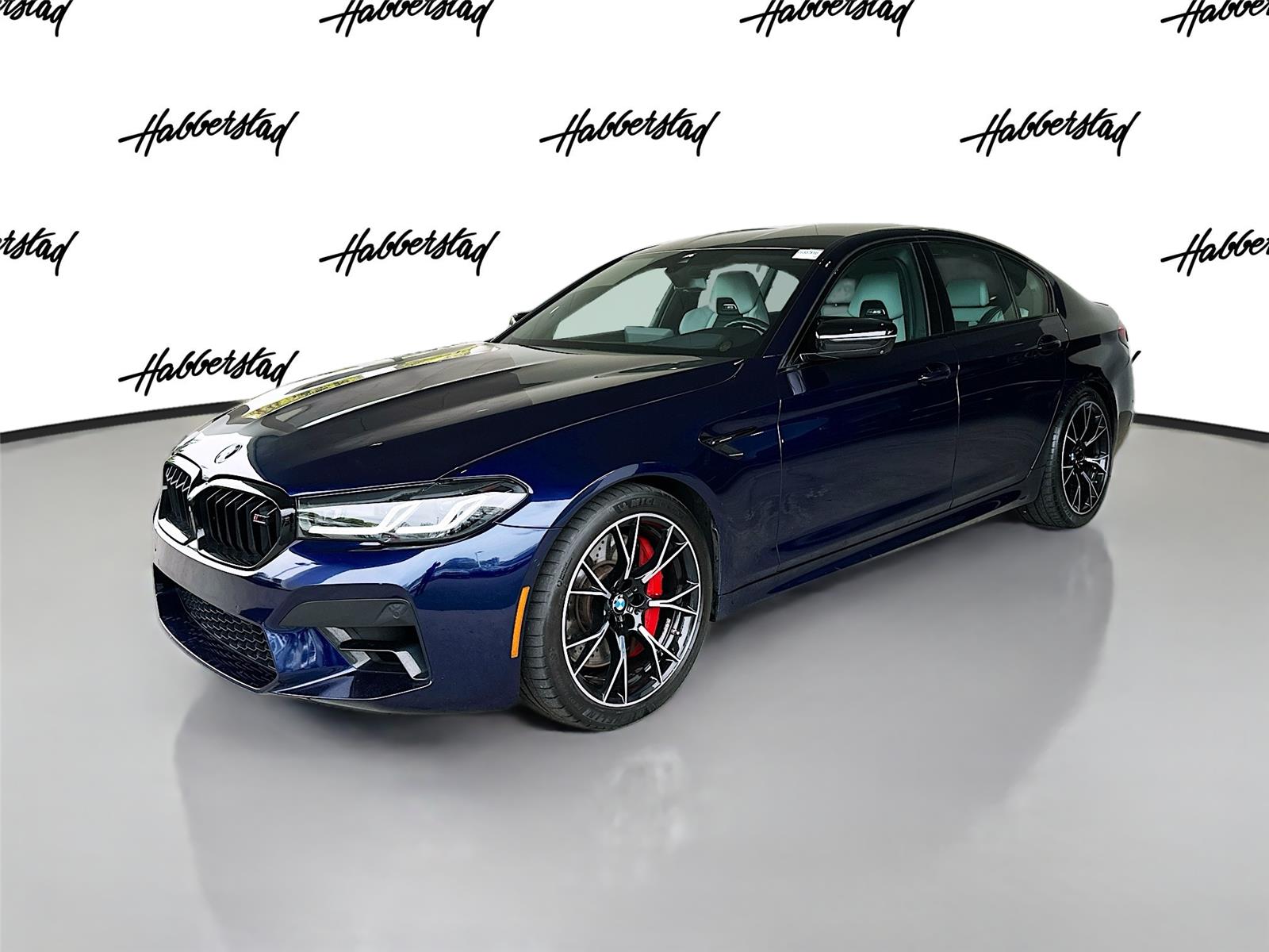 Tanzanite Blue II Metallic 2021 BMW M5 AWD Sedan All-Wheel Drive Automatic