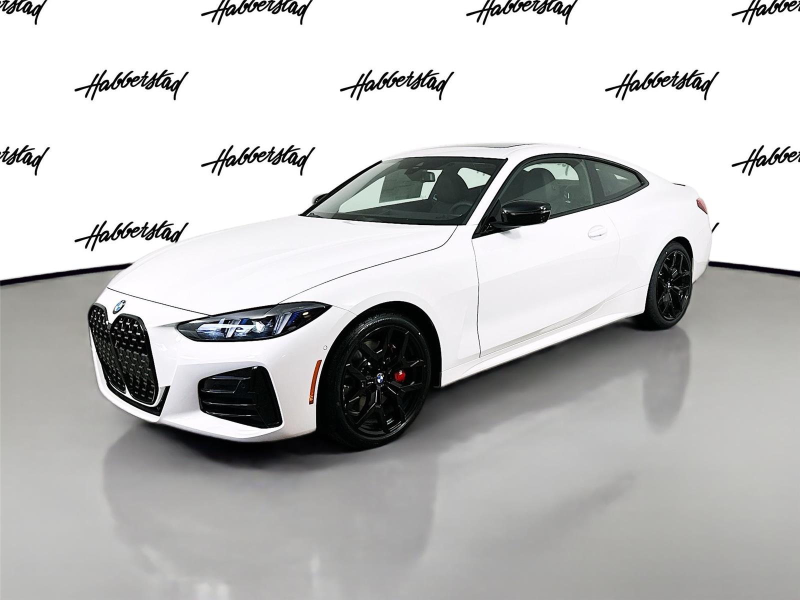 Alpine White 2026 BMW 4 Series Coupe All-Wheel Drive Automatic
