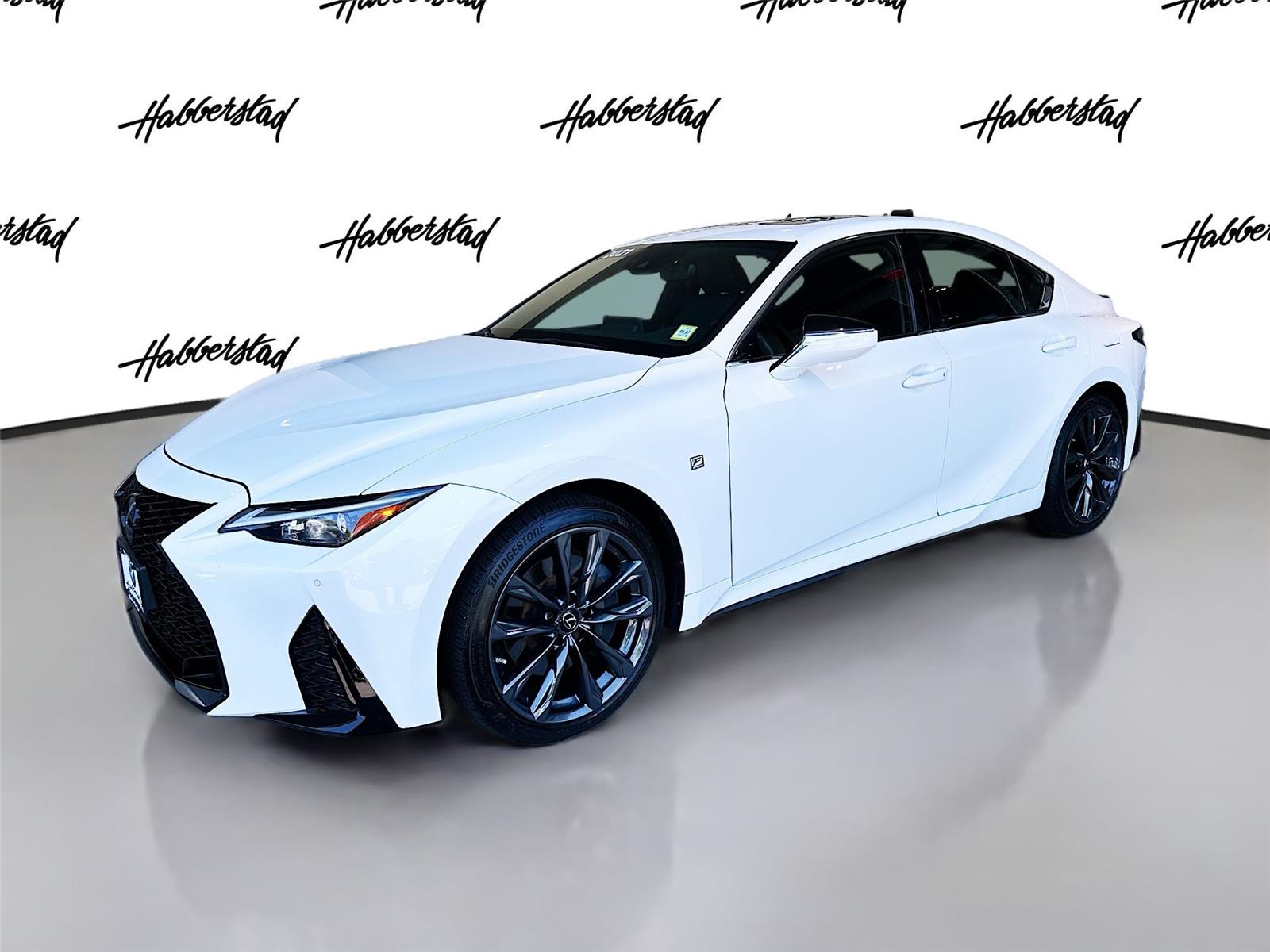 Ultra White 2021 Lexus IS Sedan All-Wheel Drive Automatic
