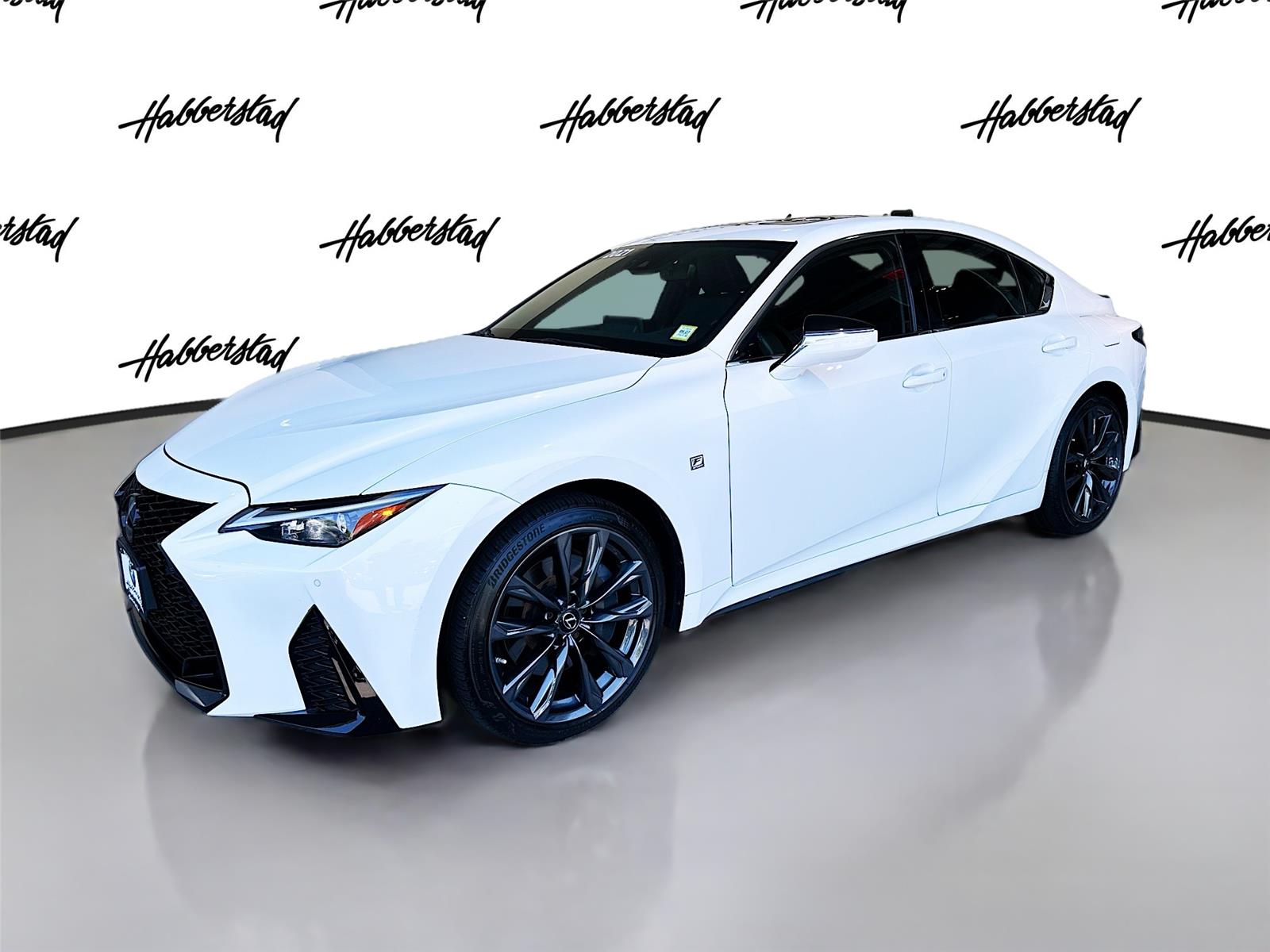 Ultra White 2021 Lexus IS Sedan All-Wheel Drive Automatic