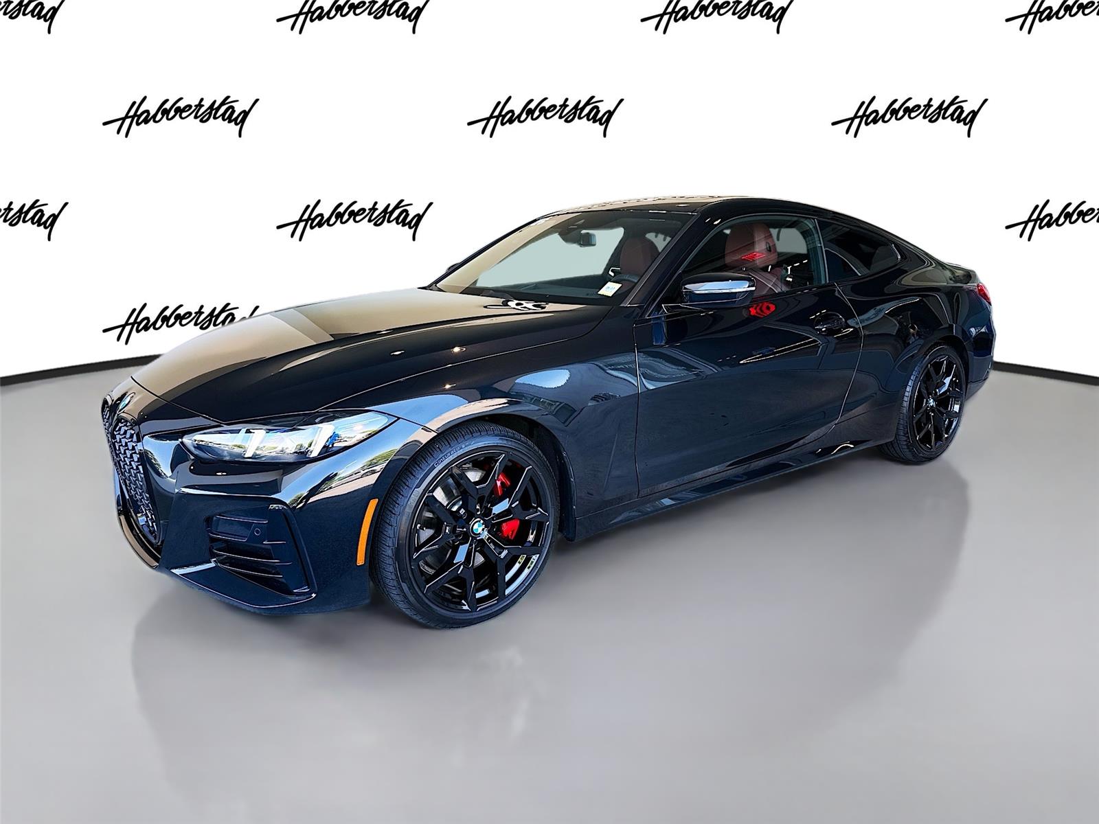 Black Sapphire Metallic 2026 BMW 4 Series Coupe All-Wheel Drive Automatic