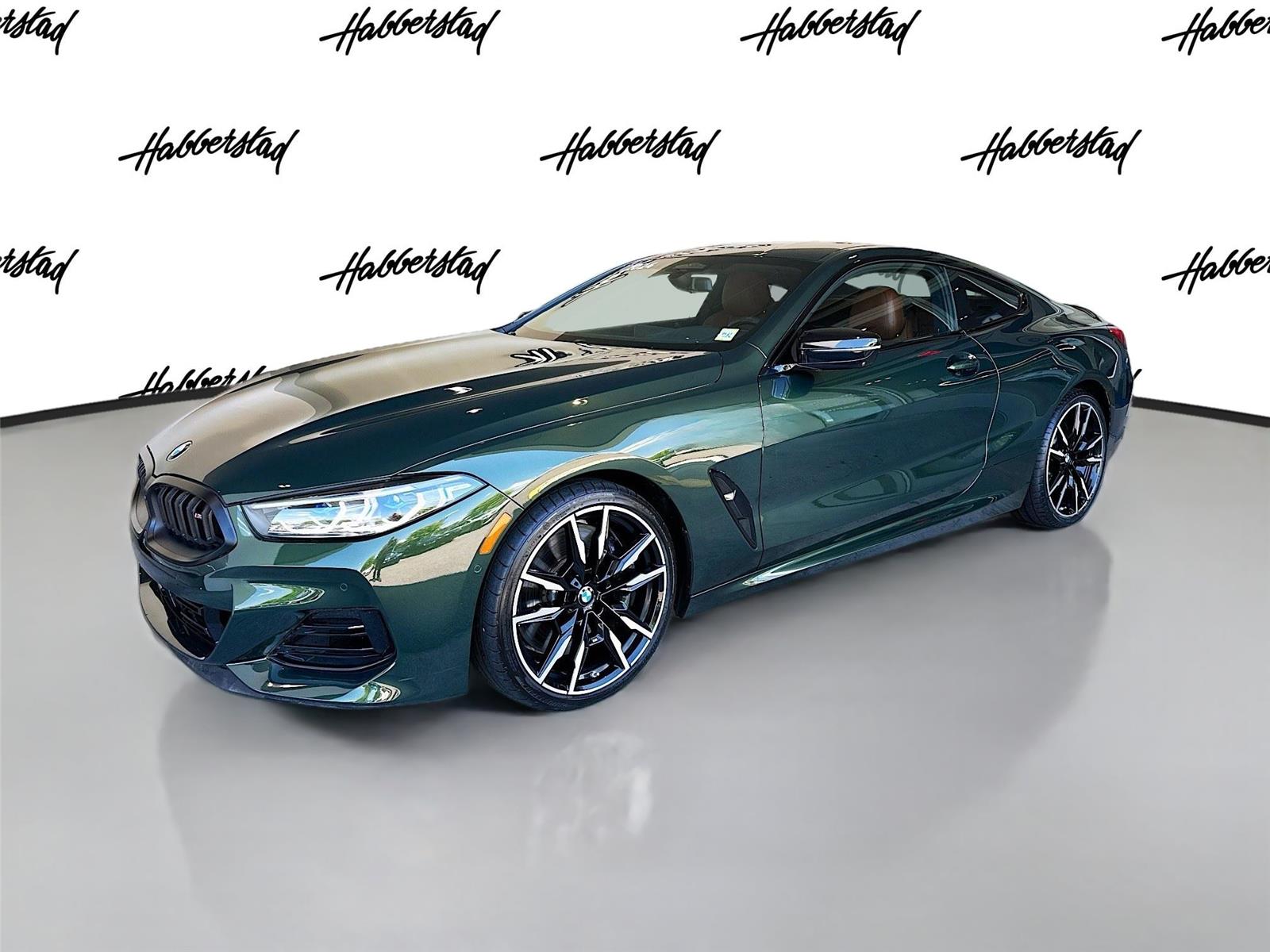 San Remo Green Metallic 2024 BMW 8 Series Coupe All-Wheel Drive Automatic