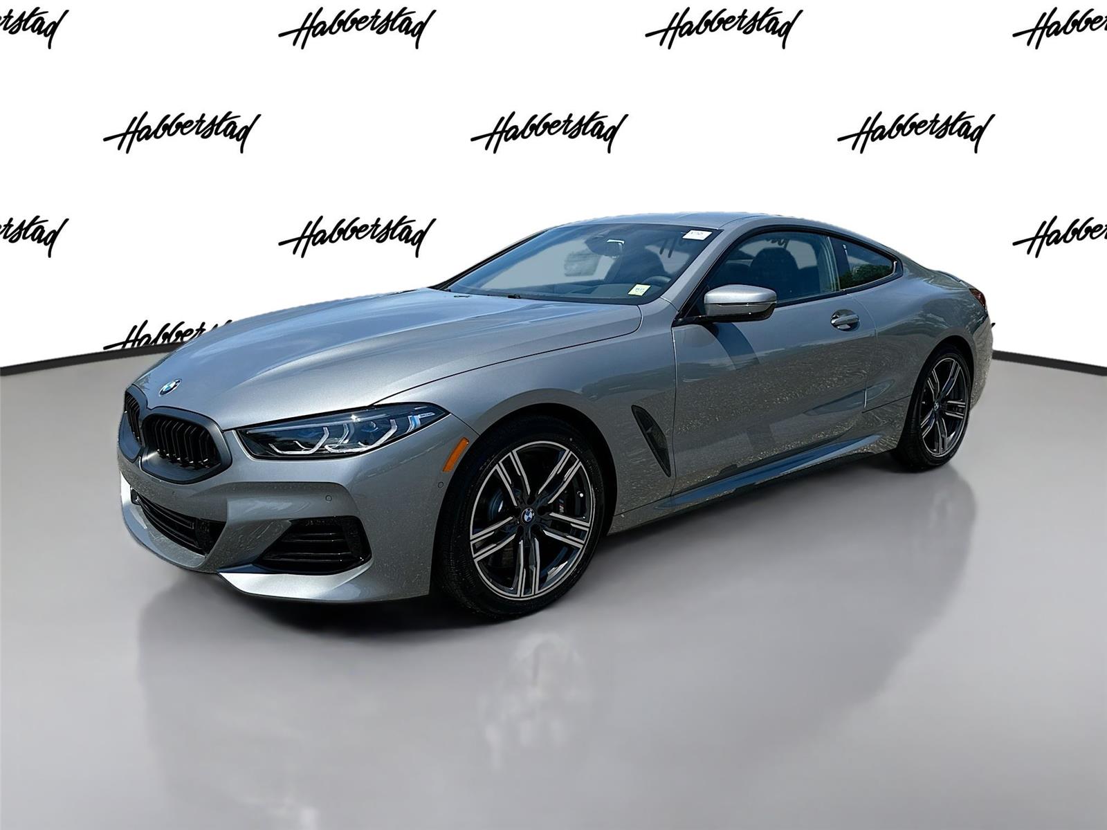 Gray (Skyscraper Grey Metallic) 2026 BMW 8 Series Coupe All-Wheel Drive Automatic